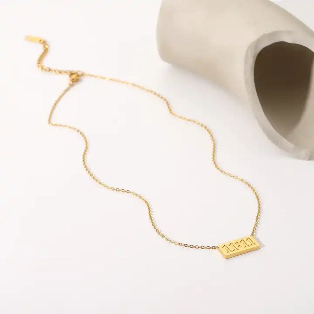 Angel Number 11:11 necklace