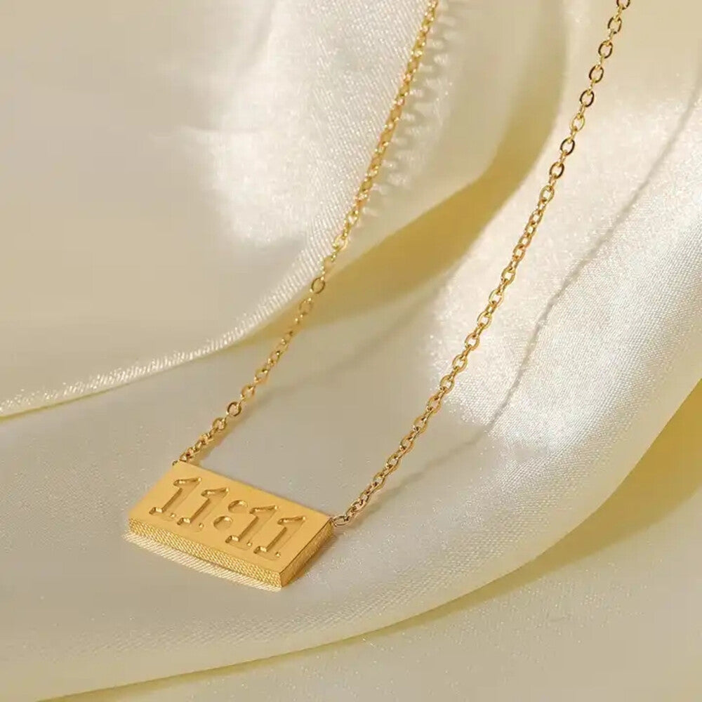 Angel Number 11:11 necklace
