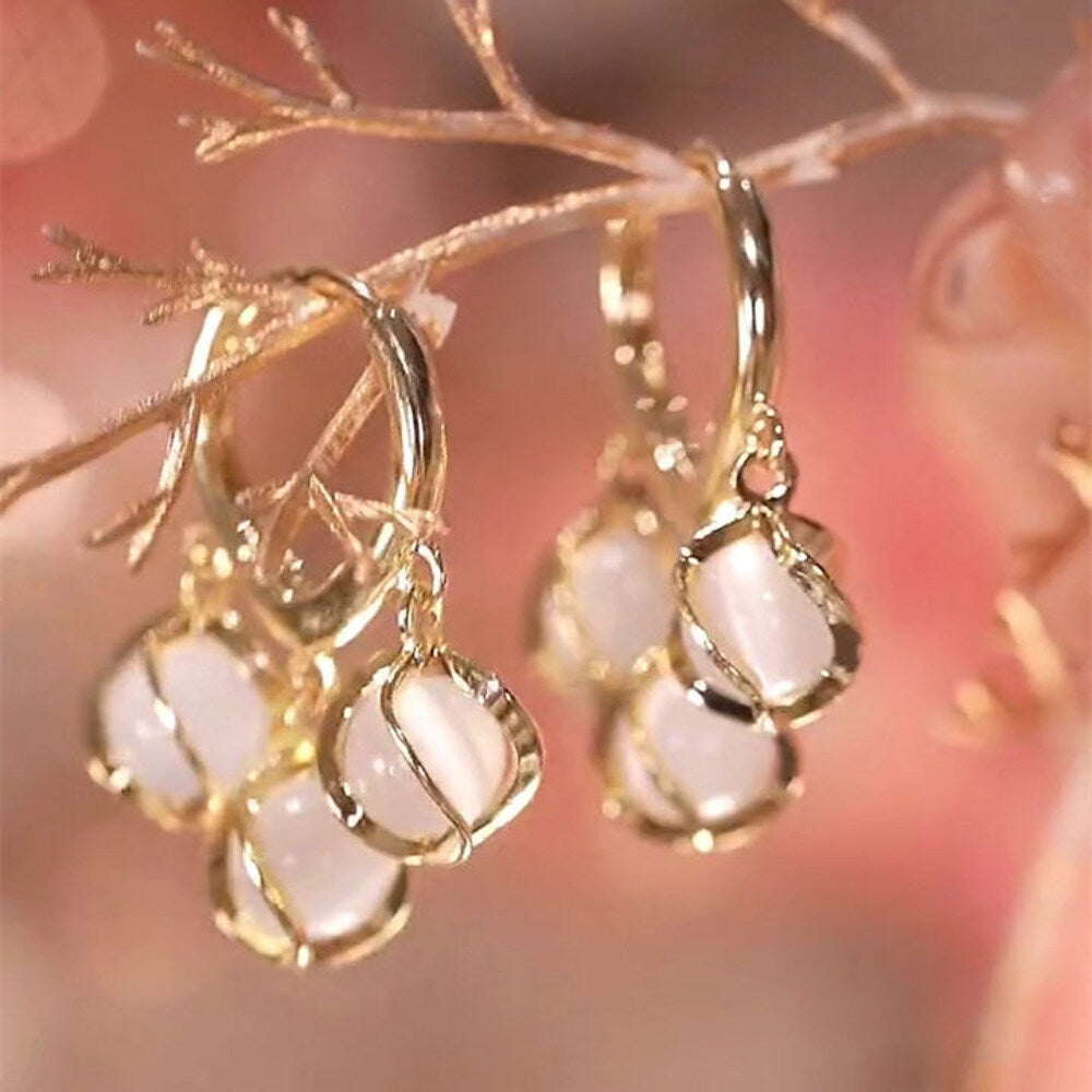 Delicate opal Stud earrings