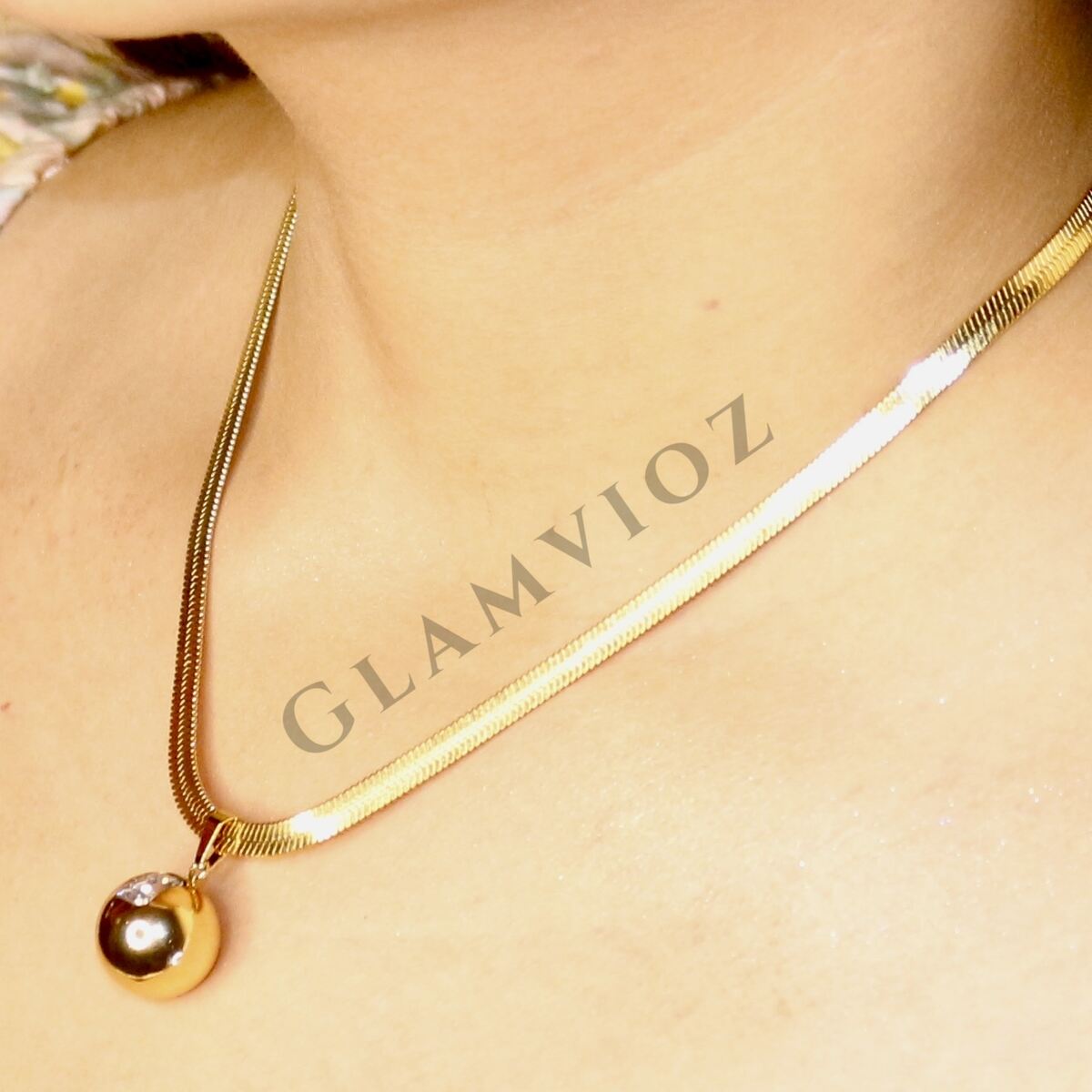 Radiant Globe Necklace