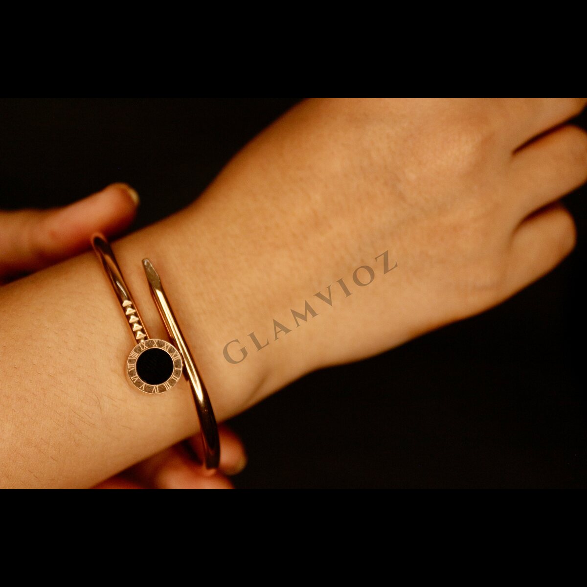 Nail Bracelet Rose Gold