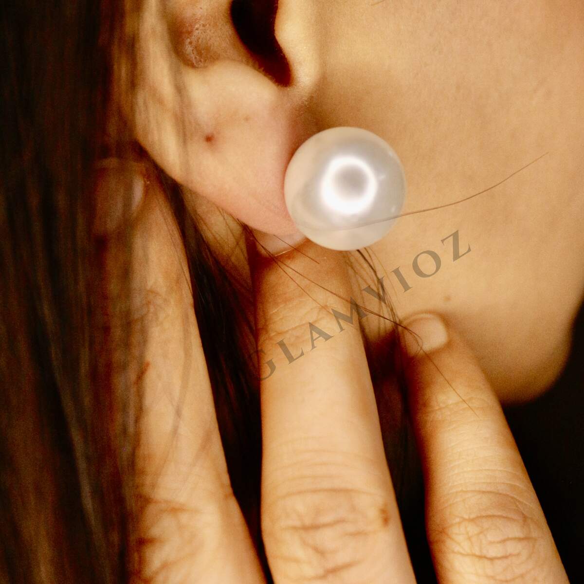 Pearl Oversized Earrings