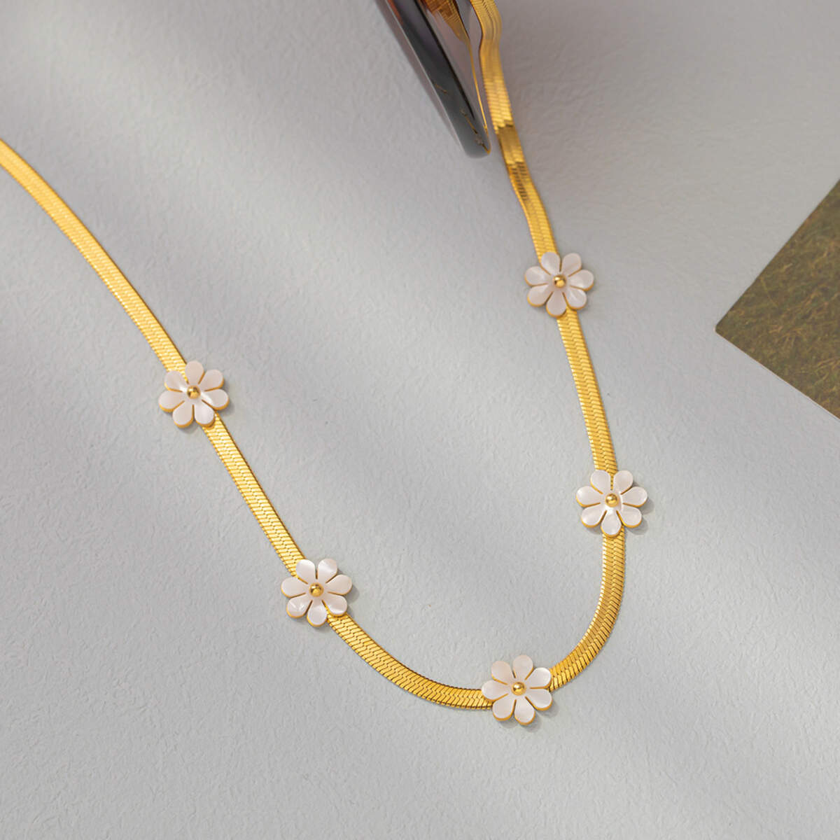 Petals of Gold Necklace